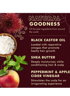 SheaMoister Shea Moisture Jamaican Black Castor Oil Smoothie Cream, Strengthening & Restore Conditioning Cream, Unisex, 11.5 oz (326 g)  - Image 4