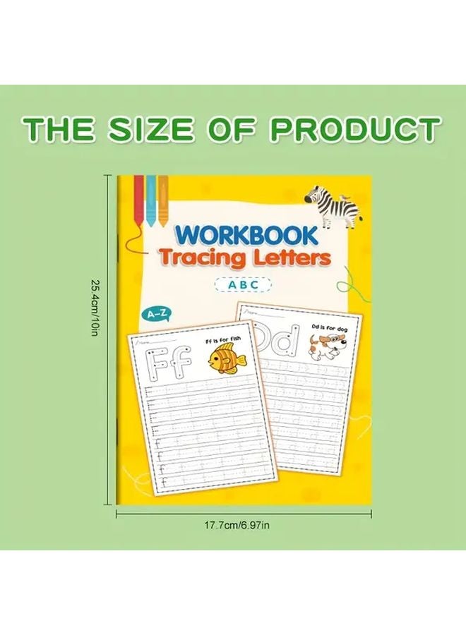 Interactive ABC Tracing Book For Toddlers Preschool Kindergarten Alphabet Writing Practice - Image 3