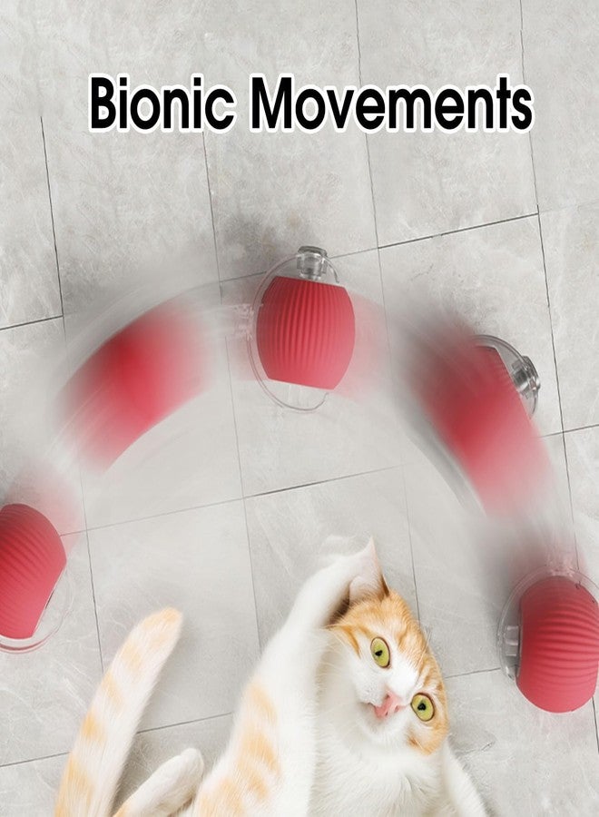 NEYSXYU Interactive Cat Toys Ball,Movable Cat Toys, Smart 360° Automatic Rolling Pet Ball, USB Rechargeable, Ideal Pet Gift, Relieves Boredom for Indoor Cats - Image 3