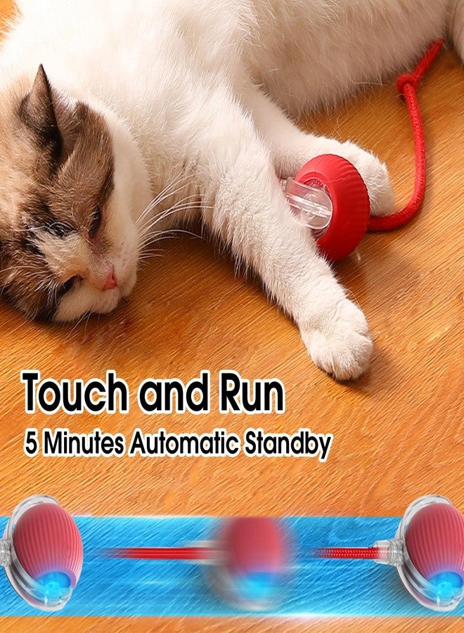 NEYSXYU Interactive Cat Toys Ball,Movable Cat Toys, Smart 360° Automatic Rolling Pet Ball, USB Rechargeable, Ideal Pet Gift, Relieves Boredom for Indoor Cats - Image 4