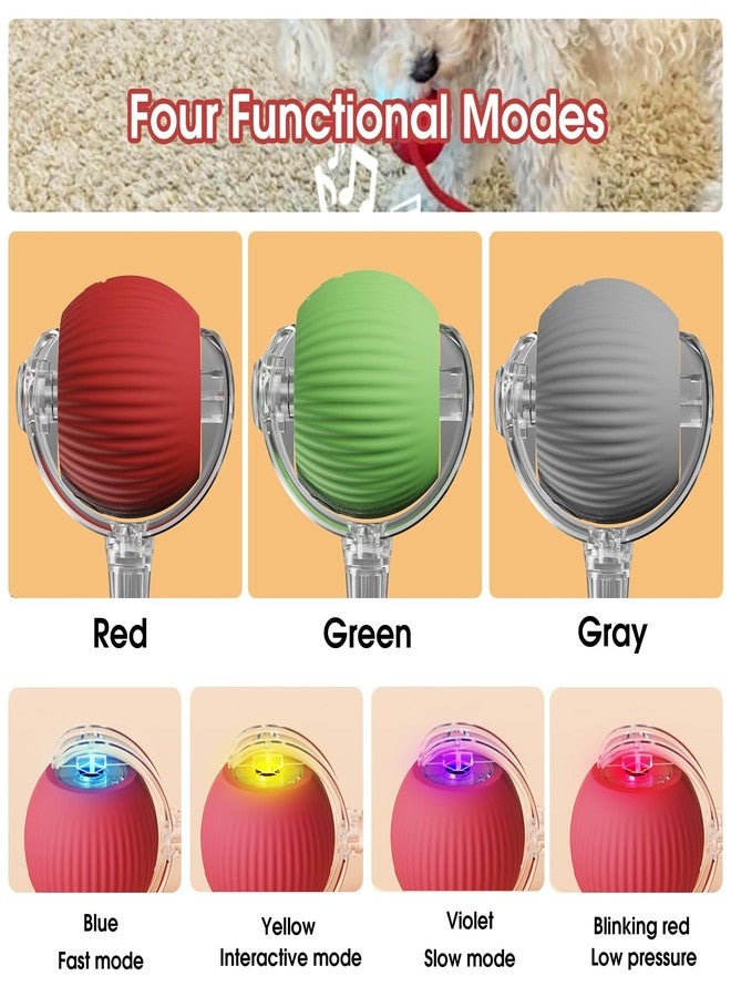 NEYSXYU Interactive Cat Toys Ball,Movable Cat Toys, Smart 360° Automatic Rolling Pet Ball, USB Rechargeable, Ideal Pet Gift, Relieves Boredom for Indoor Cats - Image 2