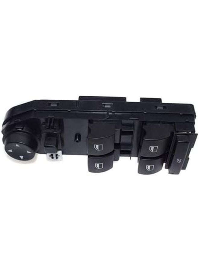 مفتاح النافذة الكهربائية من البلاستيك الأسود لسيارة BMW X3 E83 2004-2010 للباب السائق - Image 3