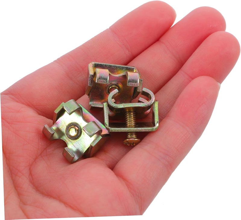 VOSAREA 12pcs Industrial-grade Fan Cover Fixing Clips Mesh Fasteners for Floor Fan Mounting and Cooling System Repairs - Image 4