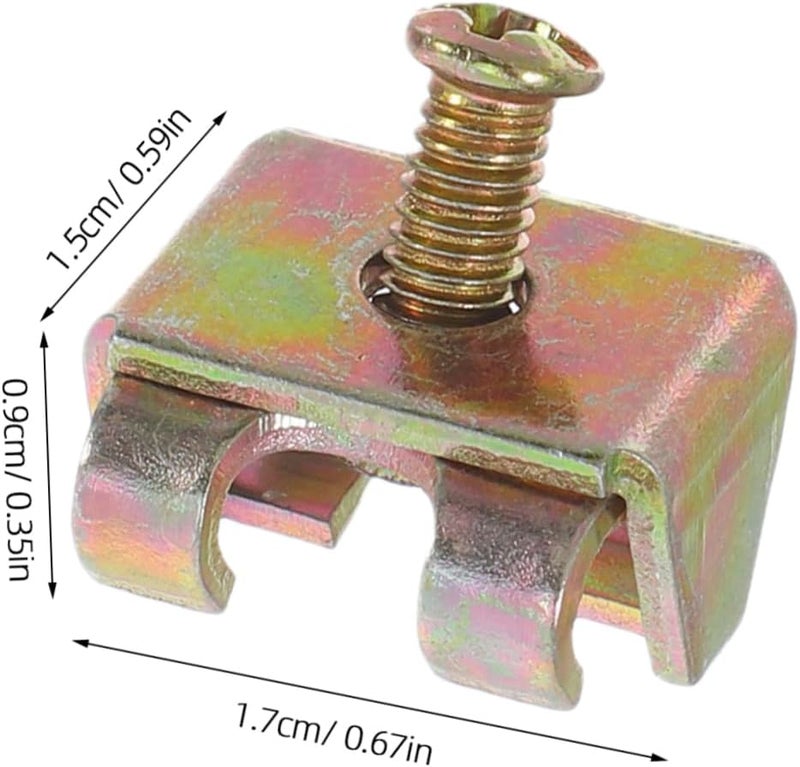VOSAREA 12pcs Industrial-grade Fan Cover Fixing Clips Mesh Fasteners for Floor Fan Mounting and Cooling System Repairs - Image 2