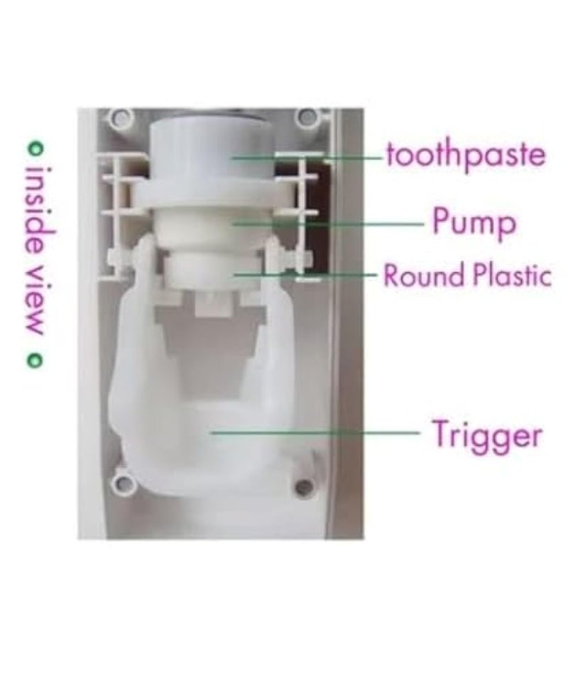 Tooth Paste Dispenser with Brush Holder - Image 4