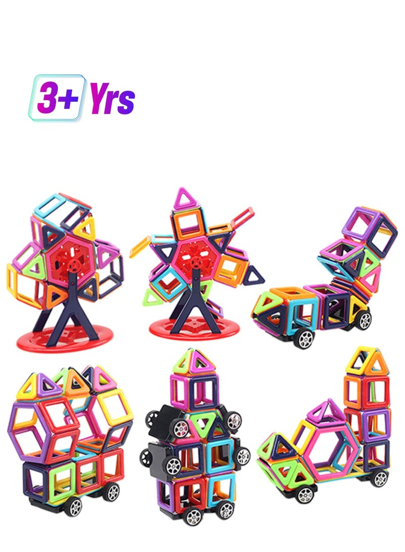 Magnetic Building Blocks Set with 95 Pieces  - Image 1