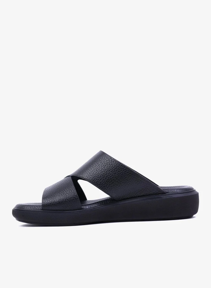 UOMO CAVALIER MENS SANDALS  -  ALP 115 BLACK
