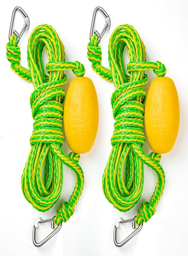 Botepon Floating Water Safety Rope with Clip – Quick Connect to River Tube, Kayak Dog Safety Vest &Floating Lily Pad, Kayak Tow Rope, 15FT, 1200LBS, Stainless Steel Clips - Image 1