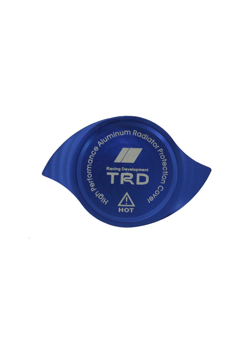 Generic Trd Radiator Cap Cover Fit For  Toyota - Blue  - Image 4