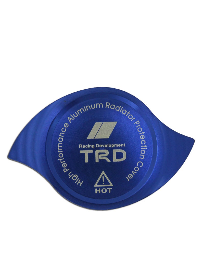 Generic Trd Radiator Cap Cover Fit For  Toyota - Blue  - Image 2