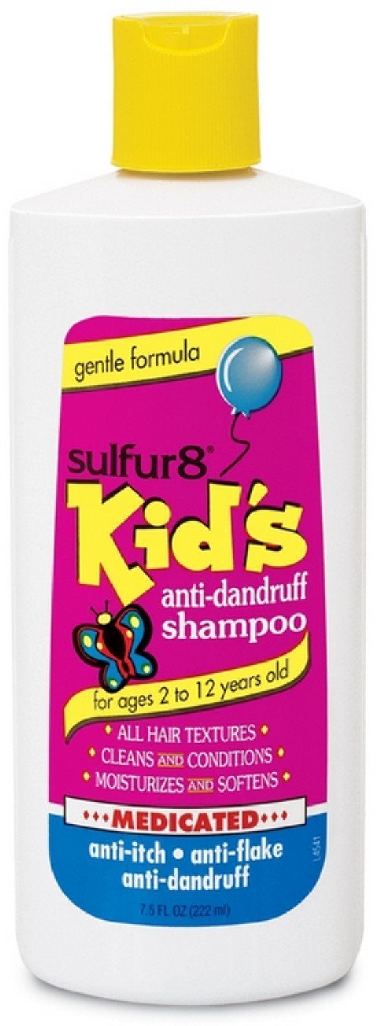 Sulfur 8 Sulfur8 Kids Medicated Anti Dandruff Shampoo, 7.5 Ounce