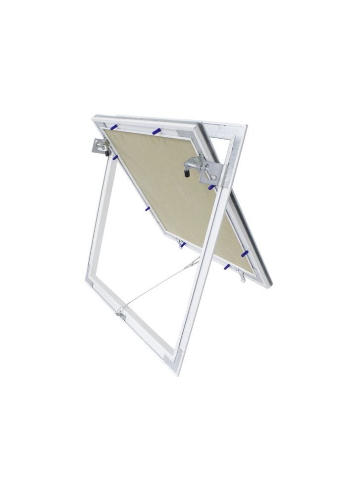 JAWDAH - Mechanical Gypsum Access Panel with White Aluminum Frame, 40x40 cm - Image 1