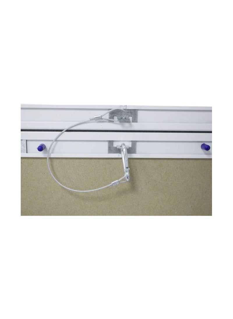 JAWDAH - Mechanical Gypsum Access Panel with White Aluminum Frame, 40x40 cm - Image 1