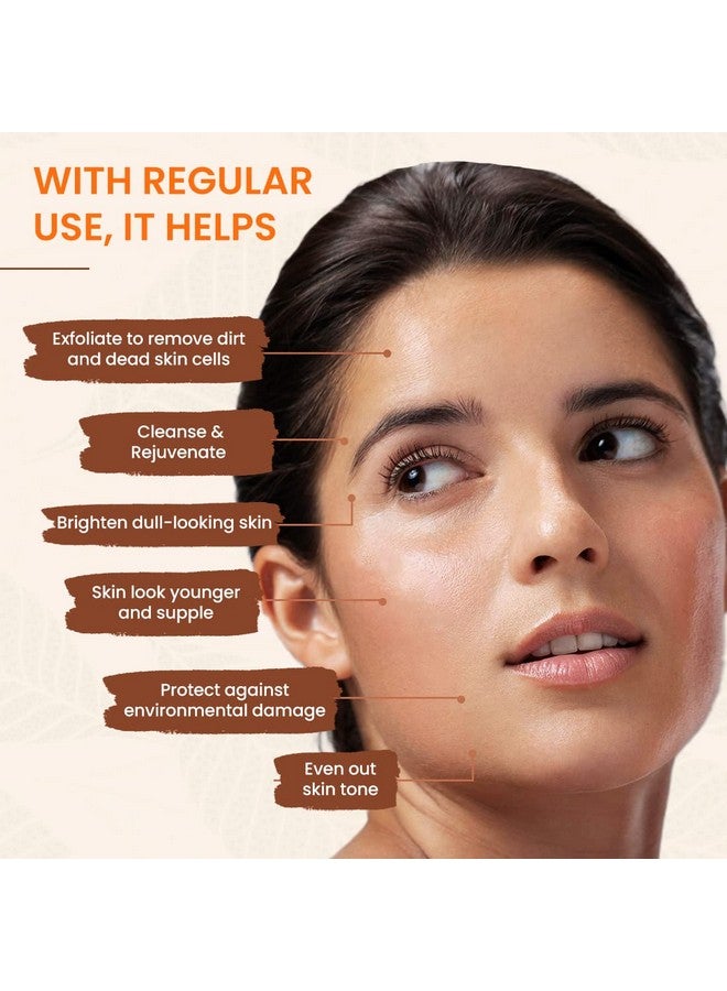 VASU R&G Face Scrub 75 Ml | Deep Exfoliates| Remove Dirt And Dead Skin Cells | Unisex - Image 2