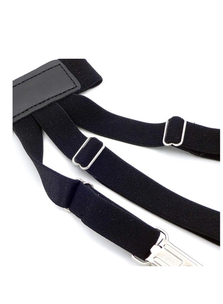 أف بي حامل قمصان رجالي مع حزام قابل للتعديل مع مشابك قفل غير قابلة للانزلاق لتثبيت القميص - Image 4