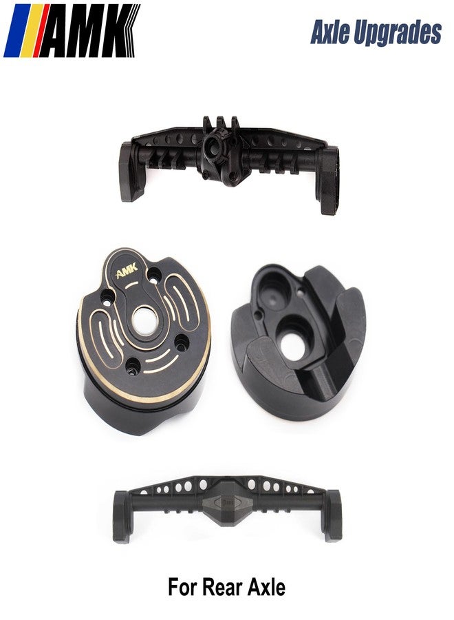 AMK SCX10 III Brass Kit 1.1lb 1.9 Capra Steering Knuckle Front Caps Rear Portal Axle Housing for 1/10 RC Crawler Axial SCX10 Upgrades AR45P UTB10 Vanquish F9 CP44 - Image 4