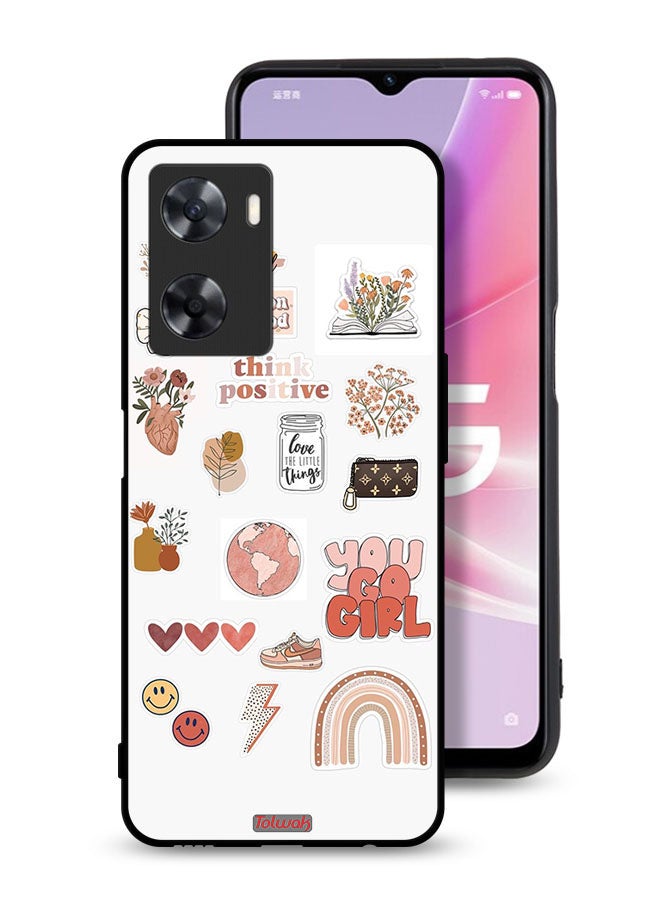 Tolwak Oppo A77 4G Protective Case Cover You Go Girl - Image 1