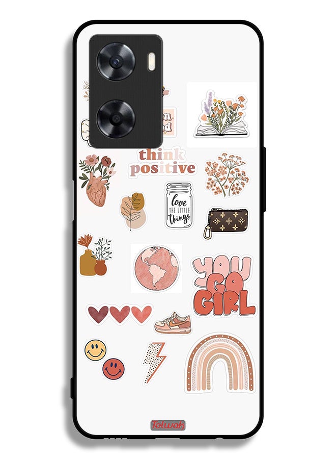 Tolwak Oppo A77 4G Protective Case Cover You Go Girl - Image 2