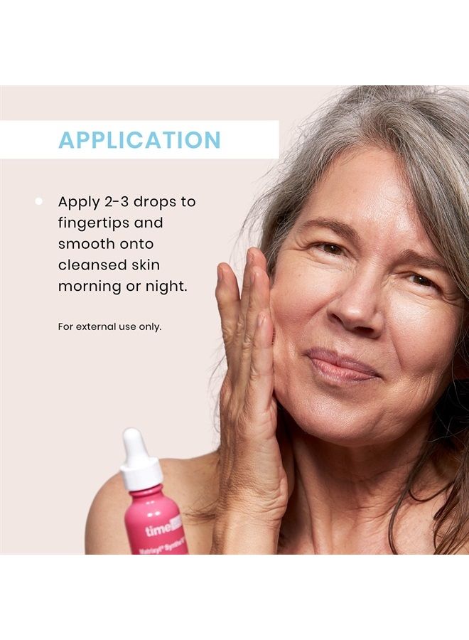 Timeless Skin Care سيروم ماتريكسيل سينثي'6 - 4 أونصات - يمنع الشيخوخة المرئية، يصلح الضرر، يحسن مرونة البشرة ويعزز الترطيب - يحتوي على حمض الهيالورونيك - الأفضل للبشرة العادية، الجافة والناضجة - Image 5