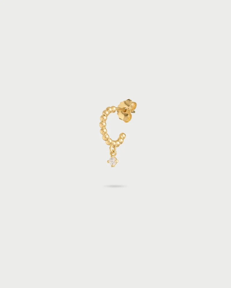 Rue Des Mill Mono earring hoops boul
