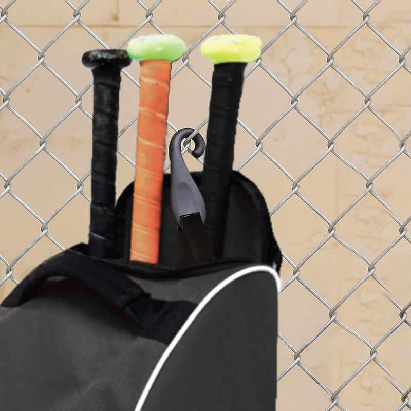 Athletico Rolling Baseball Bag Black - Image 4