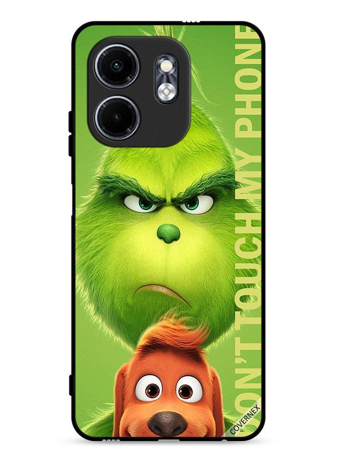 Covernex Infinix Smart 9 4G Protective Case Cover Don't Touch My Phone Angry  - Image 1