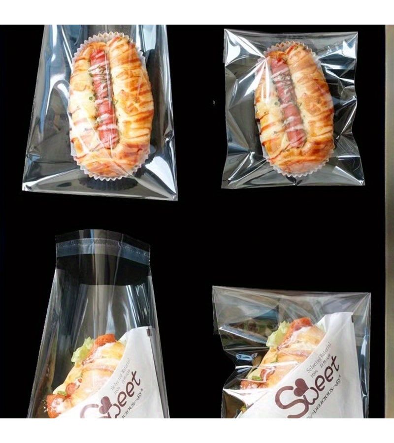 213 Pcs 13x18cm 5.12x7.09inch OPP Self Adhesive Plastic Bags Transparent Flat Cut No Holes For Packaging - Image 1
