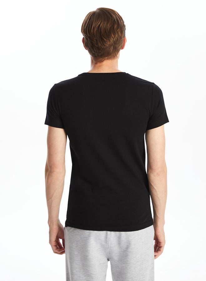 LC WAIKIKI Crew Neck Combed Cotton Men's Athlete  - Image 4