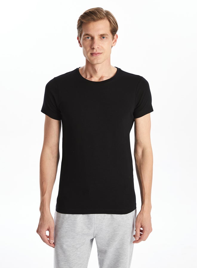 LC WAIKIKI Crew Neck Combed Cotton Men's Athlete  - Image 1