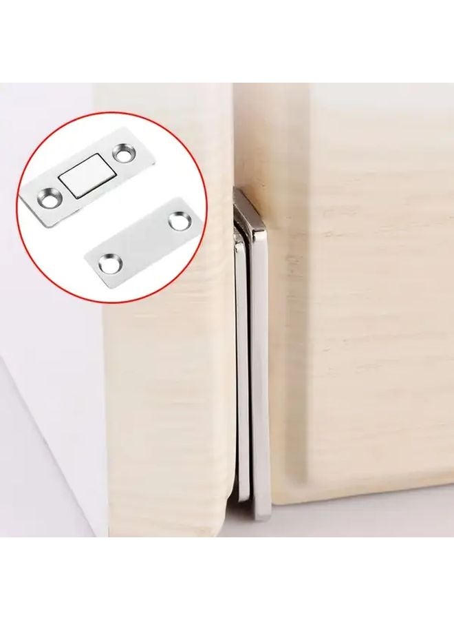 6 Sets Heavy Duty Magnetic Cabinet Door Closers Adjustable Anti Slam Safety Wardrobes Drawers Sliding Doors - Image 3