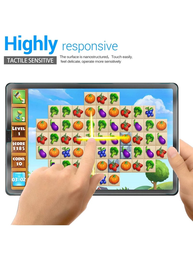 DUSALA Screen Protector For Samsung Galaxy TabS5E/TabS6, Premium 9H Hardness 2.5D Round Edge Tempered Glass Film Screen Protector For Samsung Galaxy Tab S6 T860/T865 10.5 Inches - Image 5