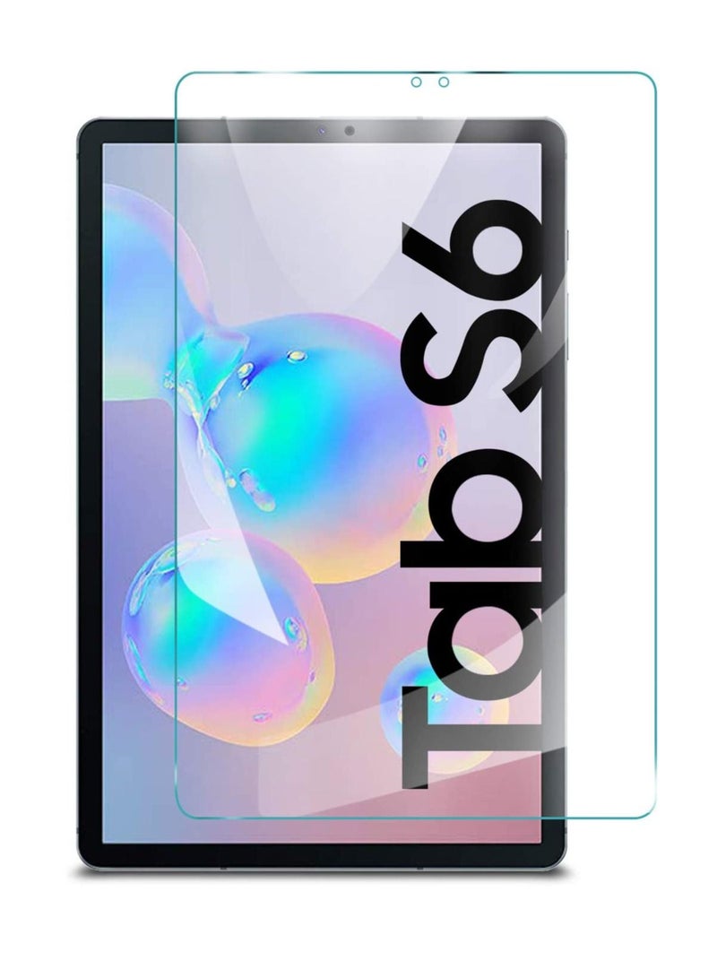 DUSALA Screen Protector For Samsung Galaxy TabS5E/TabS6, Premium 9H Hardness 2.5D Round Edge Tempered Glass Film Screen Protector For Samsung Galaxy Tab S6 T860/T865 10.5 Inches - Image 1