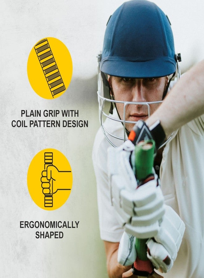 Vector X Rubber Coil Cricket Bat Grip| Better Shock Absorption|Extra Cushioning Soft Touch|Easy To Use|Universal Fit|Long Lasting Performance for All Professional Players - Image 5