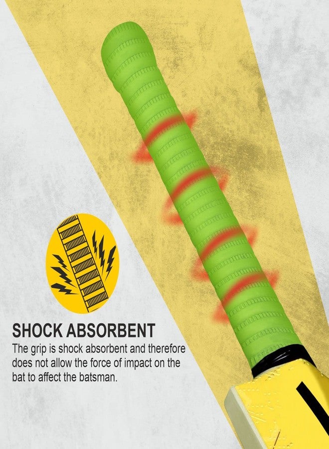 Vector X Rubber Coil Cricket Bat Grip| Better Shock Absorption|Extra Cushioning Soft Touch|Easy To Use|Universal Fit|Long Lasting Performance for All Professional Players - Image 3