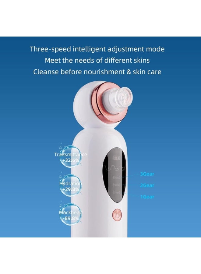 مزيل الرؤوس السوداء بنظام الدورة المائية – جهاز شفط صغير لتنظيف المسام العميقة بقدرة 2 وات وقابل للتعديل - Image 5