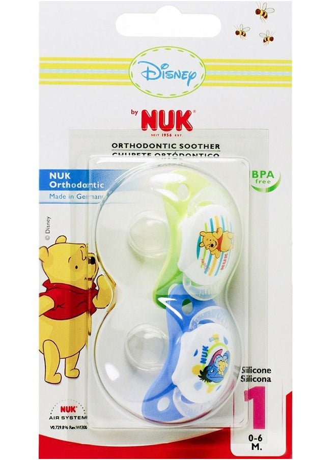 NUK Orthodontic Pacifier Silicone 2 Pack Blue And Green 0-6 Months - pzsku/Z6E4F4B91F69E8A79C7B7Z/45/_/1633284414/a8fa30aa-358c-4f2e-b960-46121b3611d5