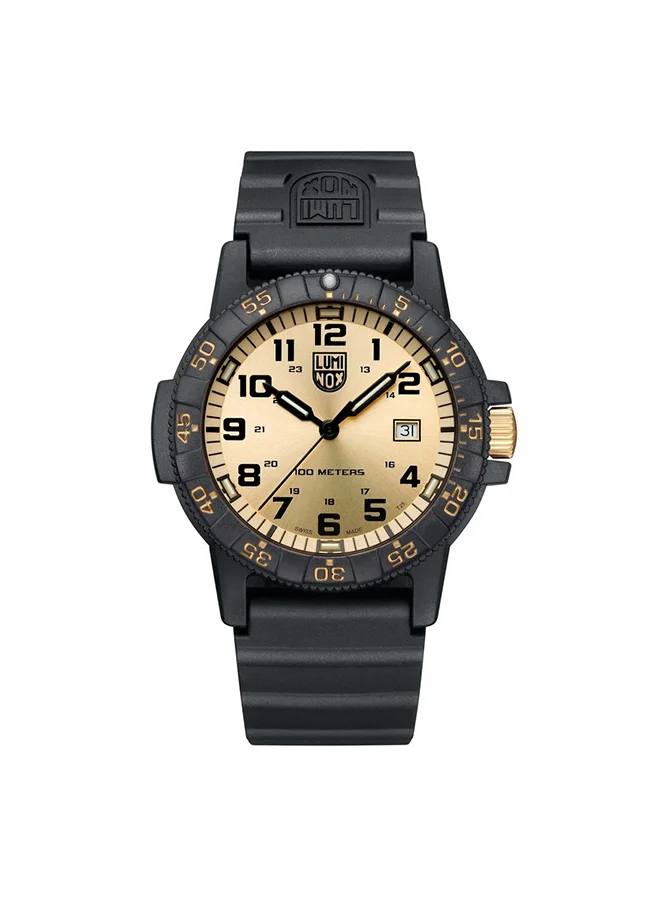 Luminox Men's Analog Round Shape Polyurethane Wrist Watch XS.0325.GP - 45 Mm