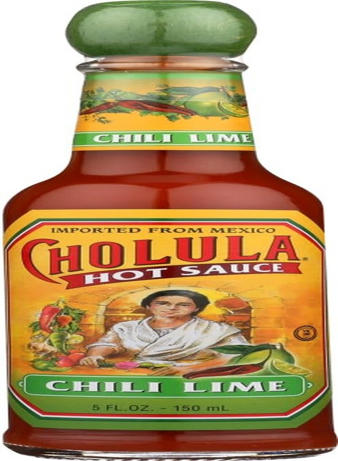 Cholula Hot Sauce Chili Lime, 5 Ounce (Pack of 4) - Image 1