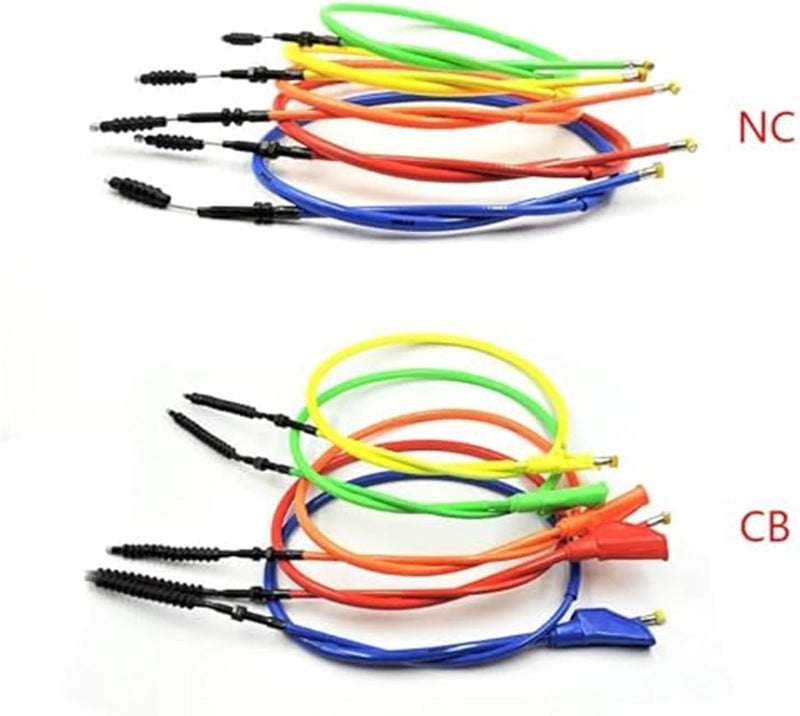 Vuzmode Motorcycle Clutch Line Cable - NC Green - Image 4