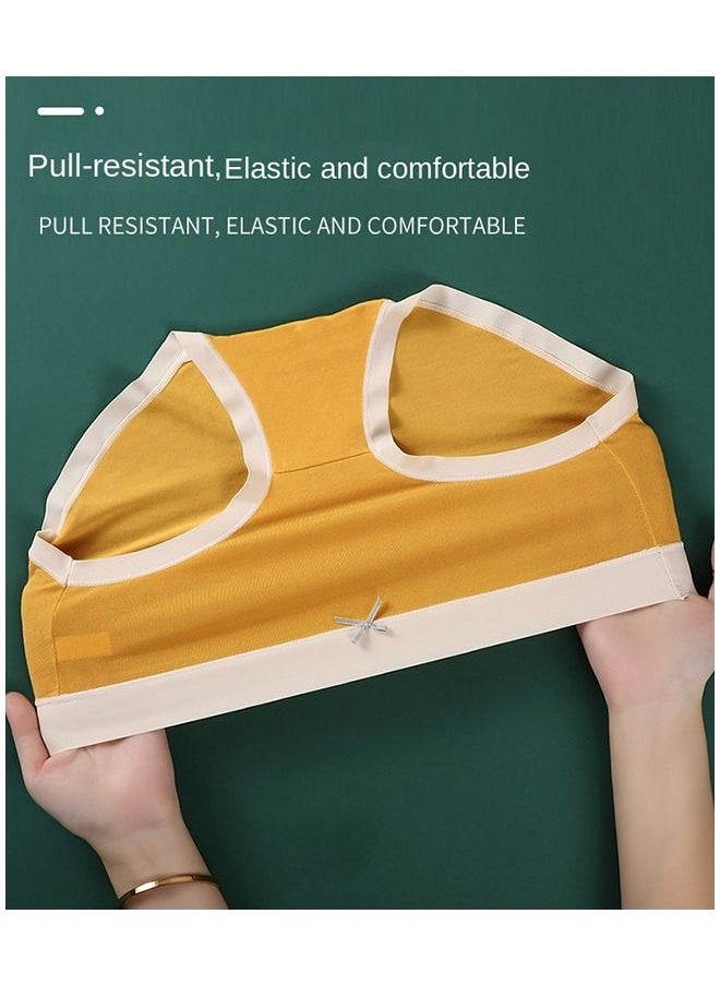 Umiwin - 2 Pcs Fashion Women Panties Breathable Satin Traceless Briefs Thin Ice Silk Female Underwear - Image 1