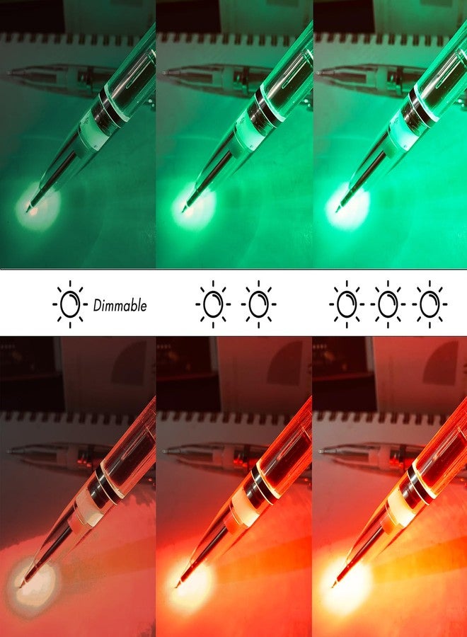 Penyeah 7 Colors in 1 Pen with Light for Writing in the Dark, Multi-Color Changing Led Light Up Pen for Adults and Kids Unique Gift Writing Ballpoint Pens - 2 PK - Image 3