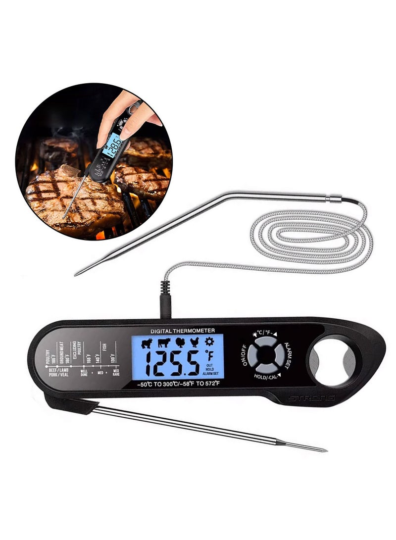 Fast-Response Digital Cooking and Grilling Thermometer – Professional BBQ Thermometer, Accurate and High-Temperature Resistant  - Image 1