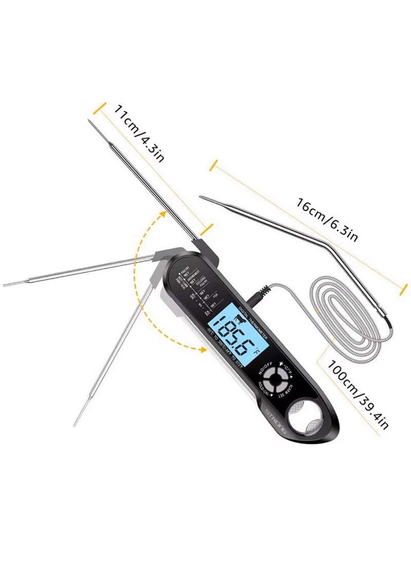 Fast-Response Digital Cooking and Grilling Thermometer – Professional BBQ Thermometer, Accurate and High-Temperature Resistant  - Image 2