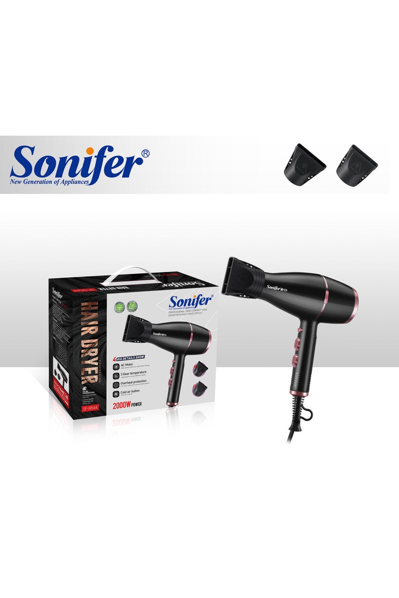 سونفير Hair Dryer 2000W - 2 Year Waranty SF-9544 - Image 4