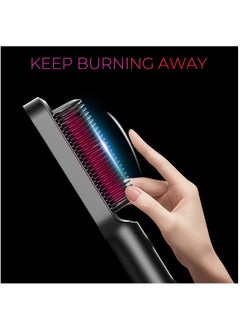 TYMO Ring Hair Straightening Brush TY.HC100.BK - Black  - Image 4