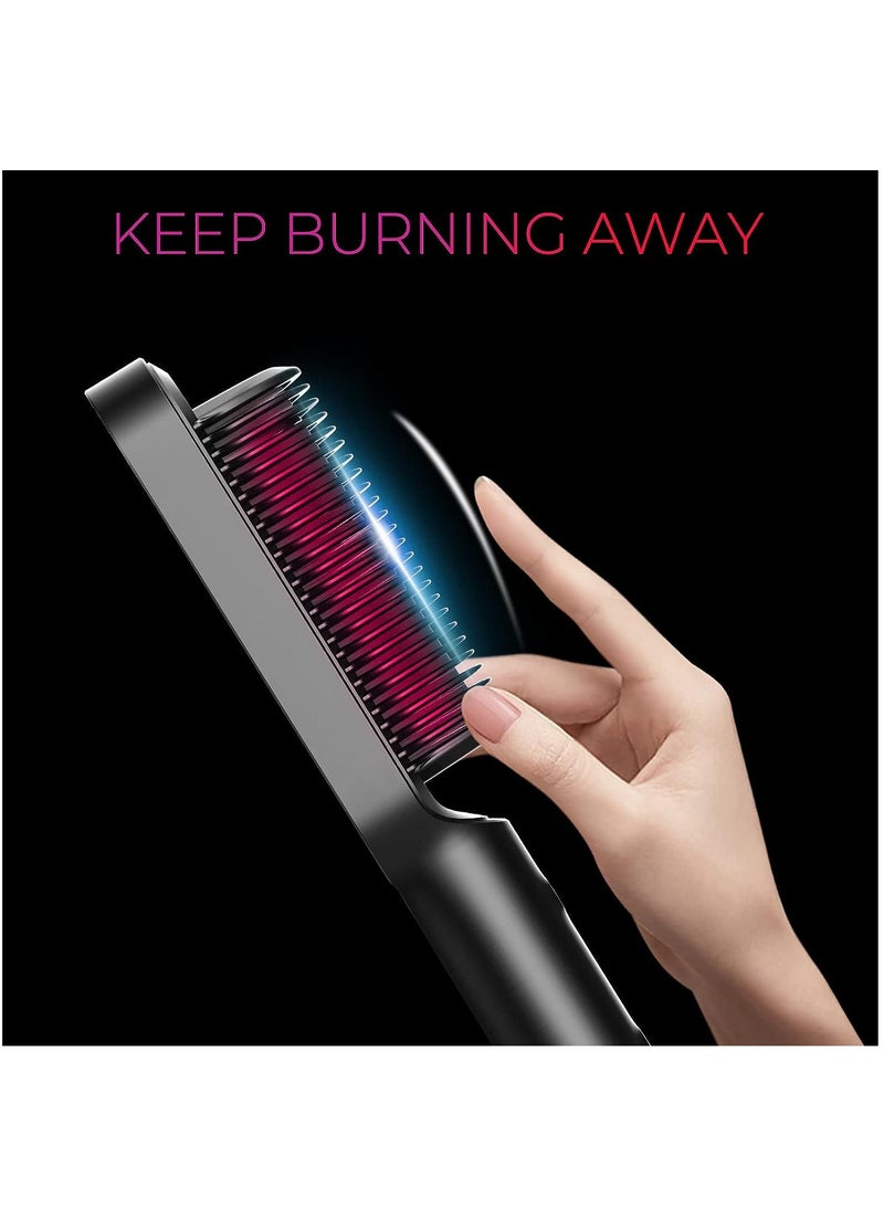 TYMO Ring Hair Straightening Brush TY.HC100.BK - Black  - Image 4