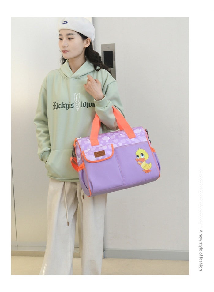 Mark Fairwhale New Lightweight And Large Capacity Casual Hand-Held Single Shoulder Mother And Baby Bag  - Image 2