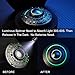 Amarlozn UFO Fidget Spinner Toy Metal Spaceship Desk Decor for Office Classroom Cool Gadget for Stress Relief Travel Science Kit Essential Birthday Christmas Goodie Bag Filler Gift Kids Adults - Image 3