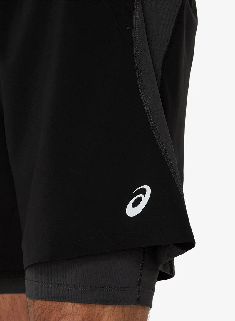 asics  7" 2In1 Road Shorts for Men | Best Price UAE