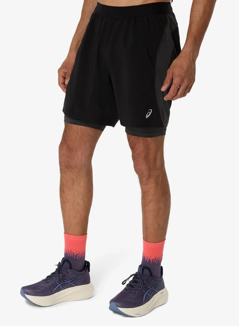asics  7" 2In1 Road Shorts for Men | Best Price UAE